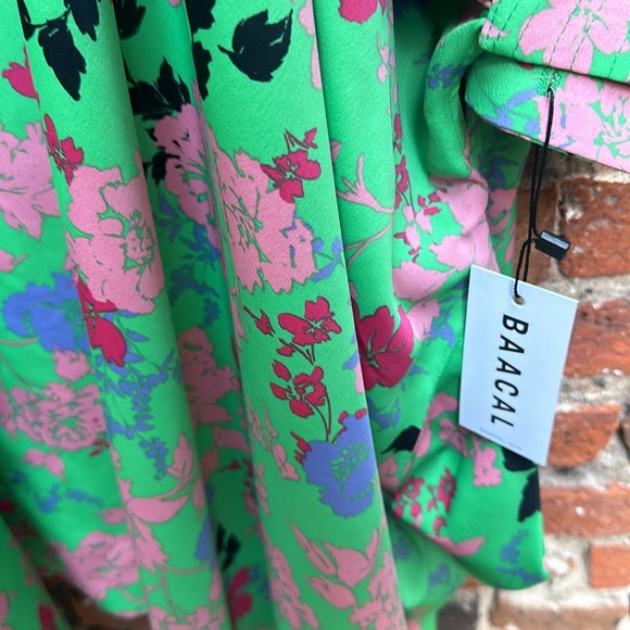 BAACAL Trapunto Kaftan - Midi- Green Garden - Picture 4 of 4